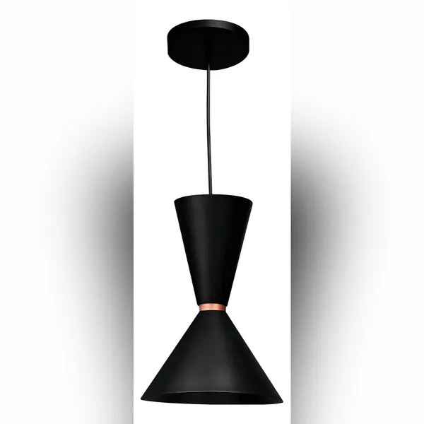 Lámpara Farol Techo Maxxi Negro 35cm