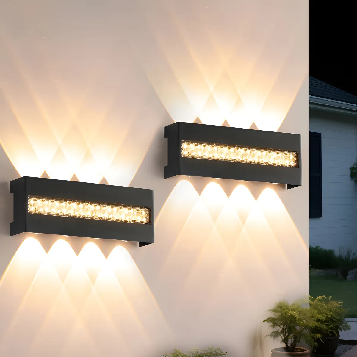 Lámpara Pared LED Goodea 10W Blanca Pack 2