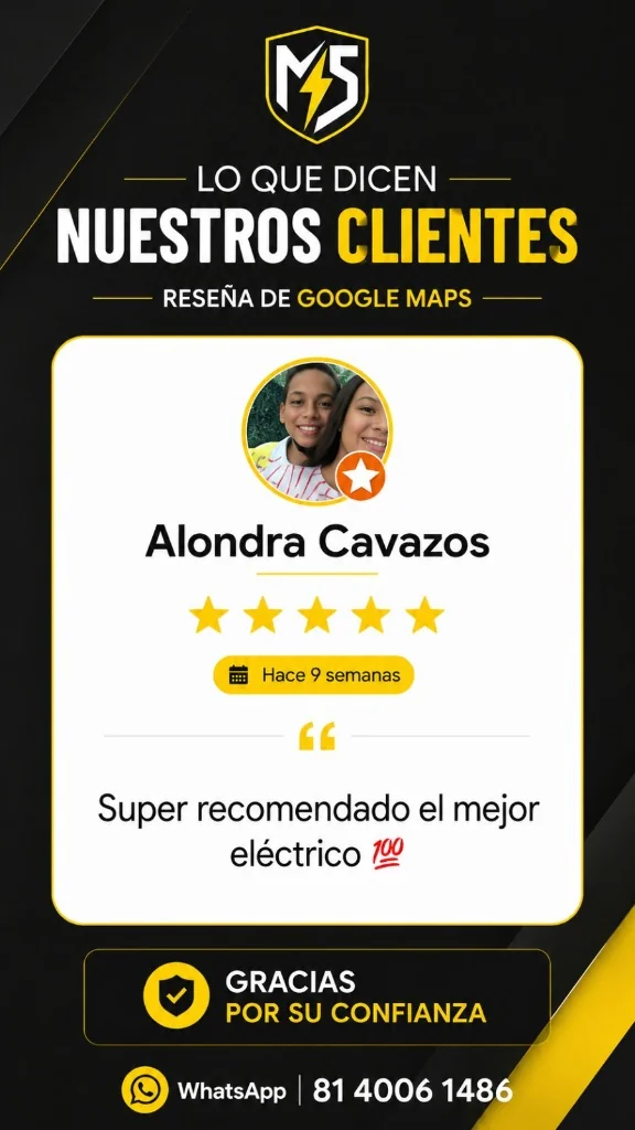 Reseña de Google Maps de Alondra Cavazos - Multiservicio Sandoval